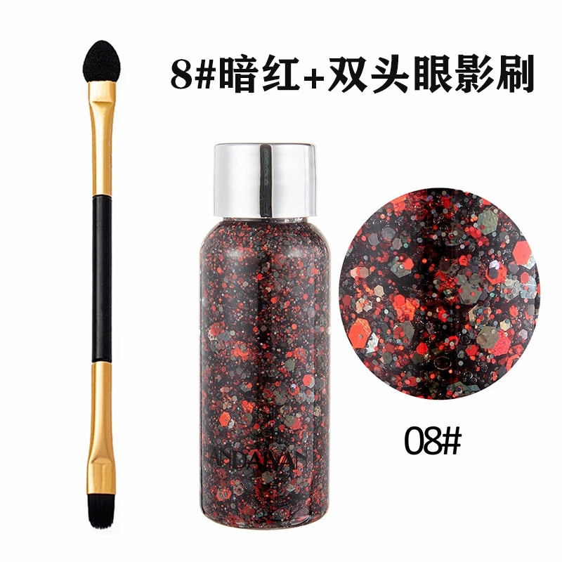 Eye Shadow Gel Face Decoration Glittering Powder Hair Liquid