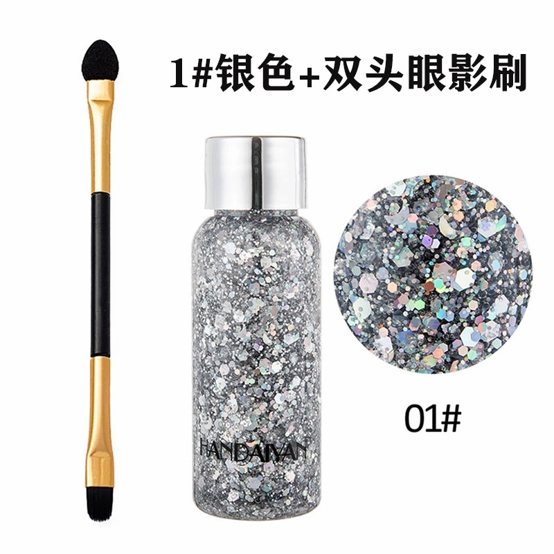 Eye Shadow Gel Face Decoration Glittering Powder Hair Liquid