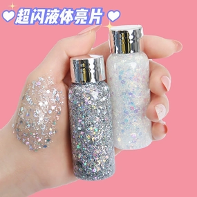 Eye Shadow Gel Face Decoration Glittering Powder Hair Liquid