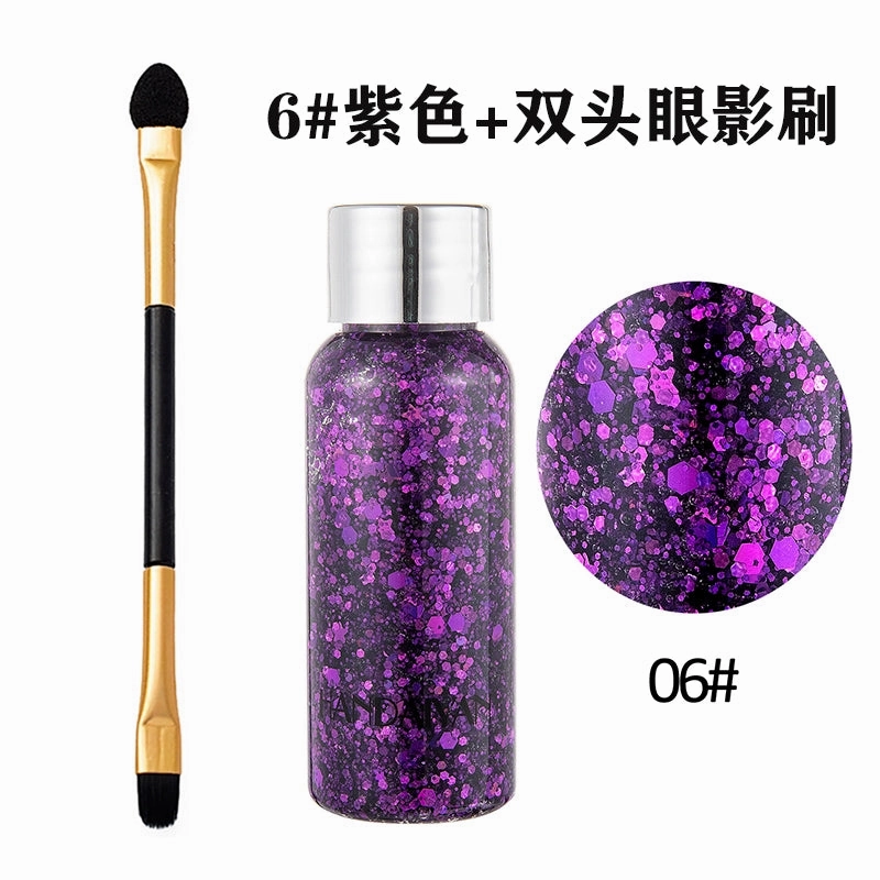 Eye Shadow Gel Face Decoration Glittering Powder Hair Liquid