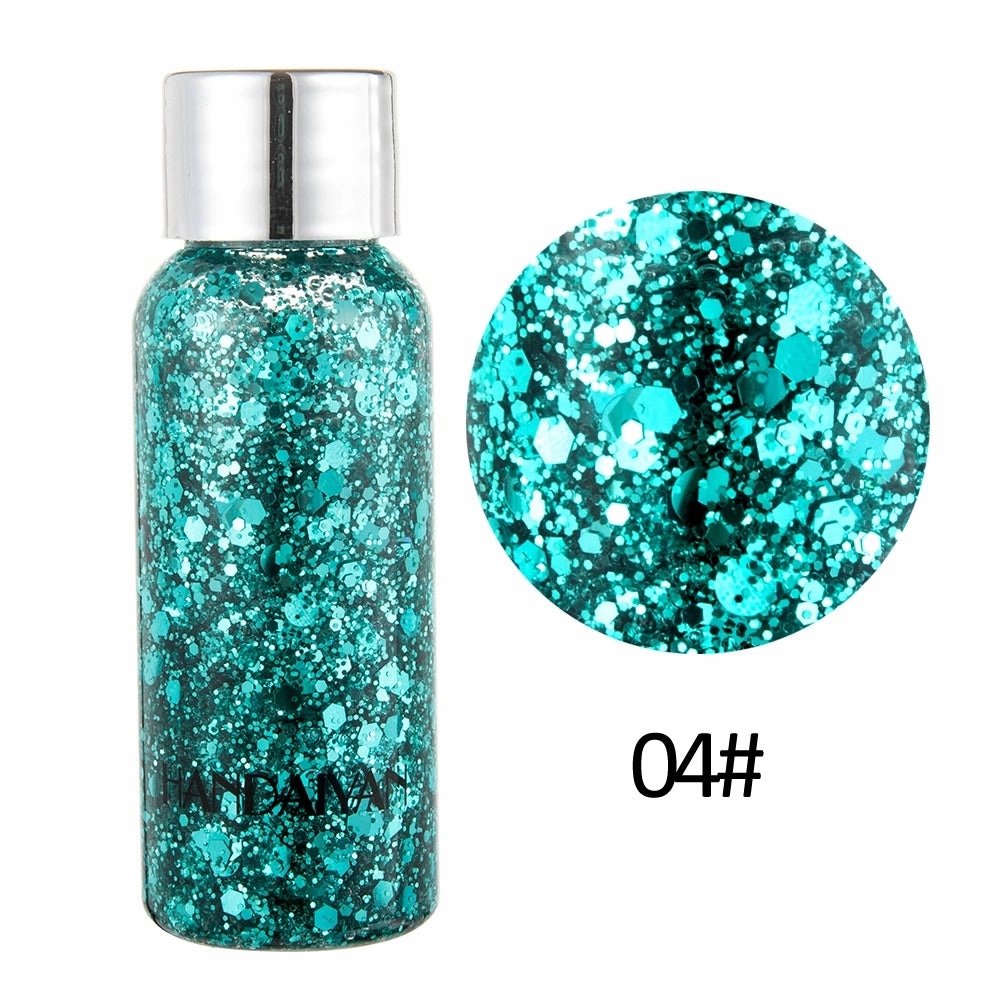 Eye Shadow Gel Face Decoration Glittering Powder Hair Liquid