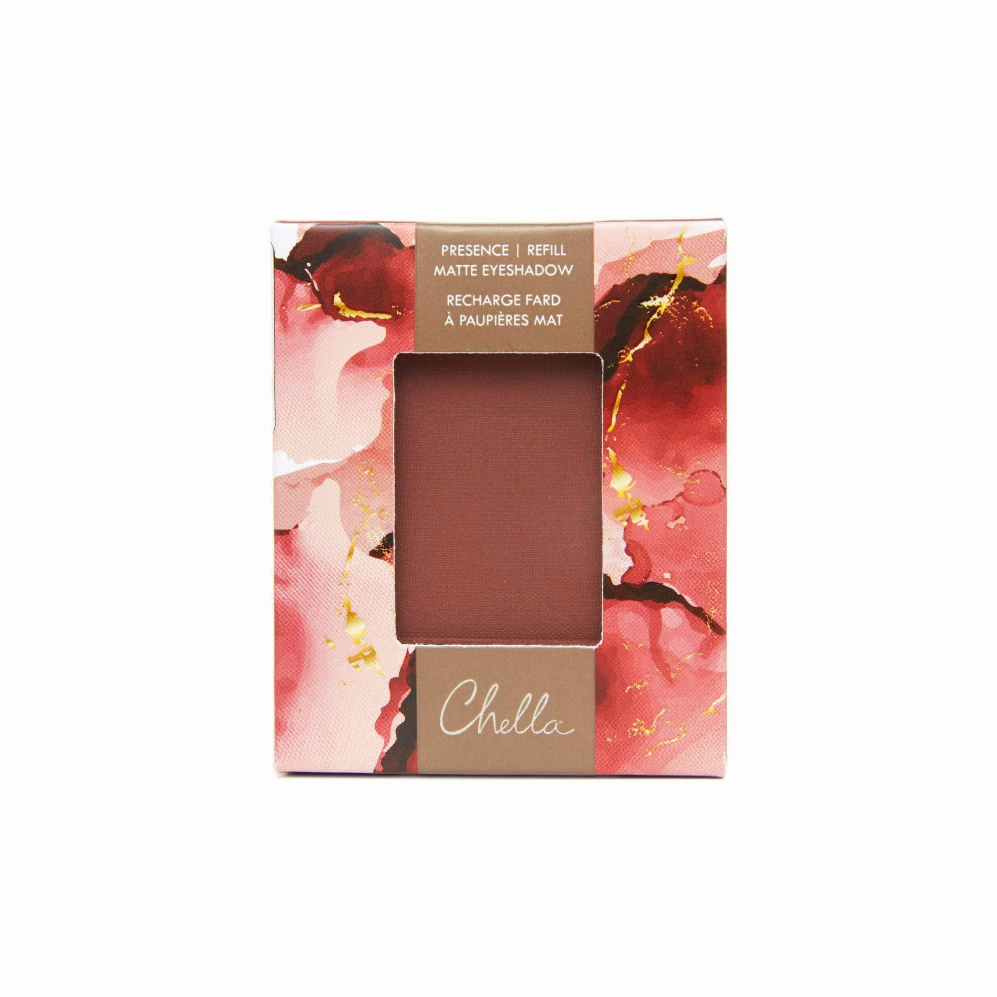 eyeshadow refill presence matte - medium brown from Chella