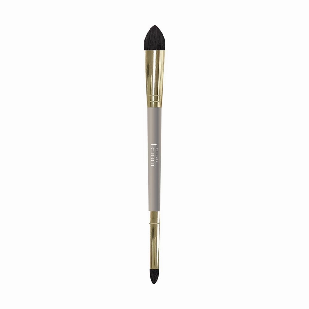 Feliceratenone Double Eyeshadow Brush (Pointed), golden