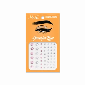 Flower/Round Eye Gems