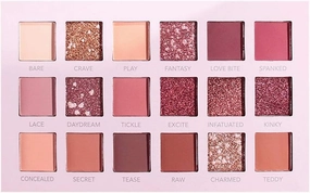 FMURY 18 Colors Matte Pearlescent Radiant Glitter Eyeshadow Palette Shimmer Pigment Eye Shadow Beauty Makeup