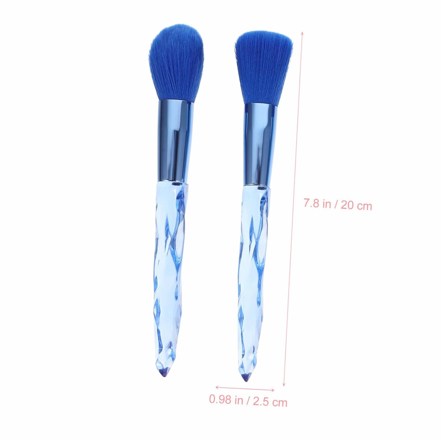 FRCOLOR 3sets 10-piece Makeup Brushes Set Plastic Handle Cosmetics Face Beauty Tools Makeup Brushes Case for Women 10pcs*3