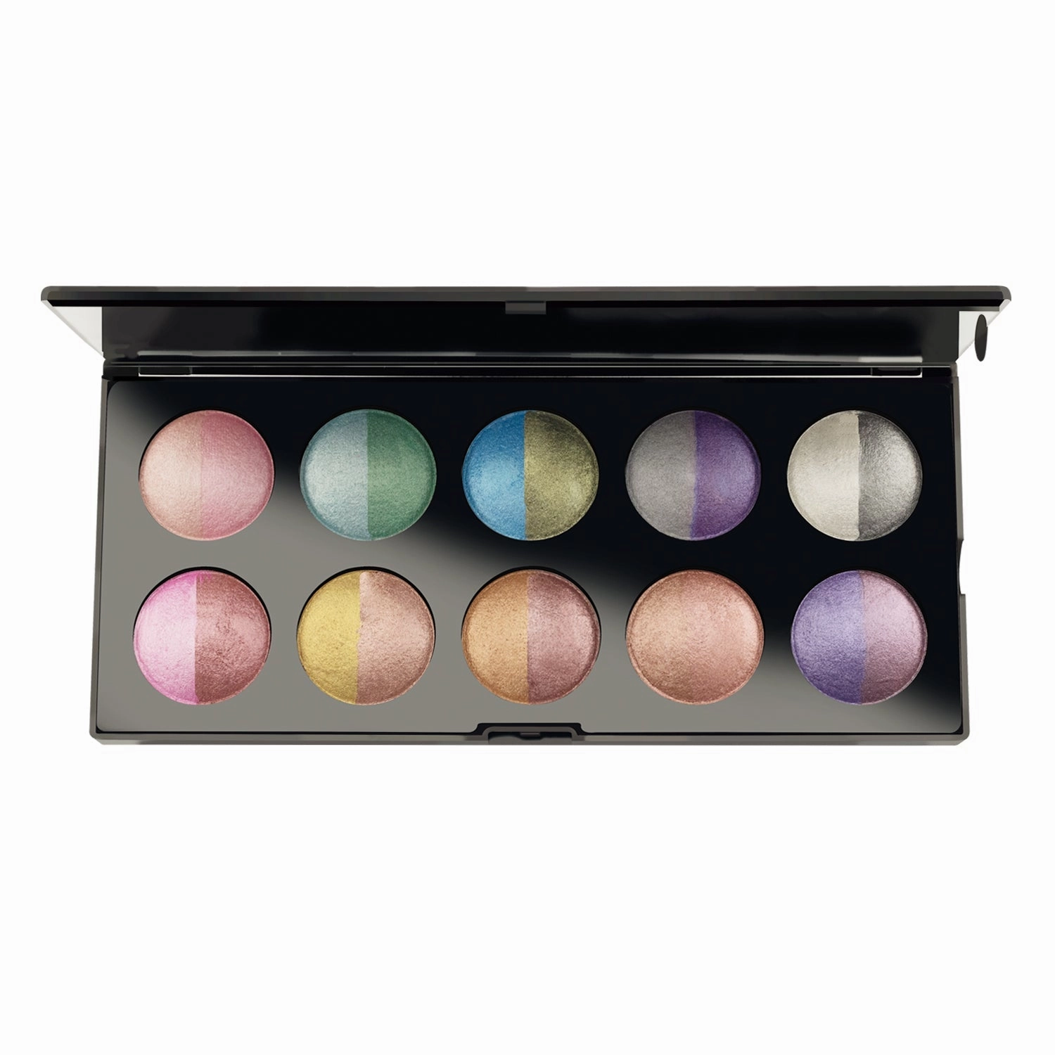 Glamgals Hollywood-U.S.A 20 color baked Eyeshadow, Multicolor