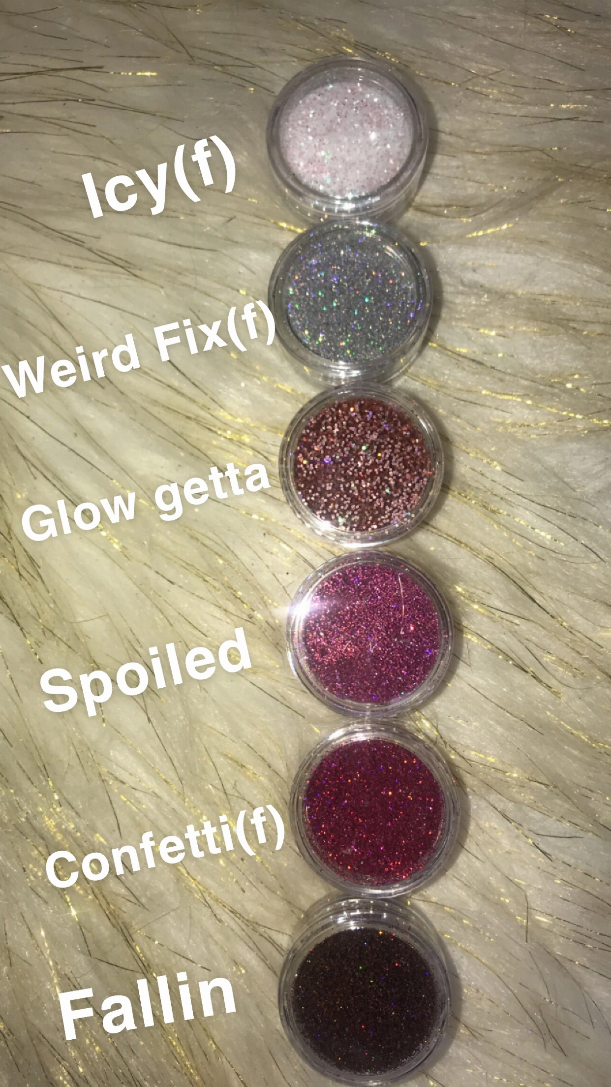 Glitz and Glam Glitters ( Fine)