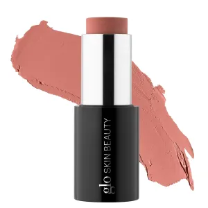 Glo Skin Beauty Cream Blush Stick (Fling) | 3-in-1 Multitasking Long-Wear Cheek, Lips   Lids Stick | Packed with Skincare Benefits