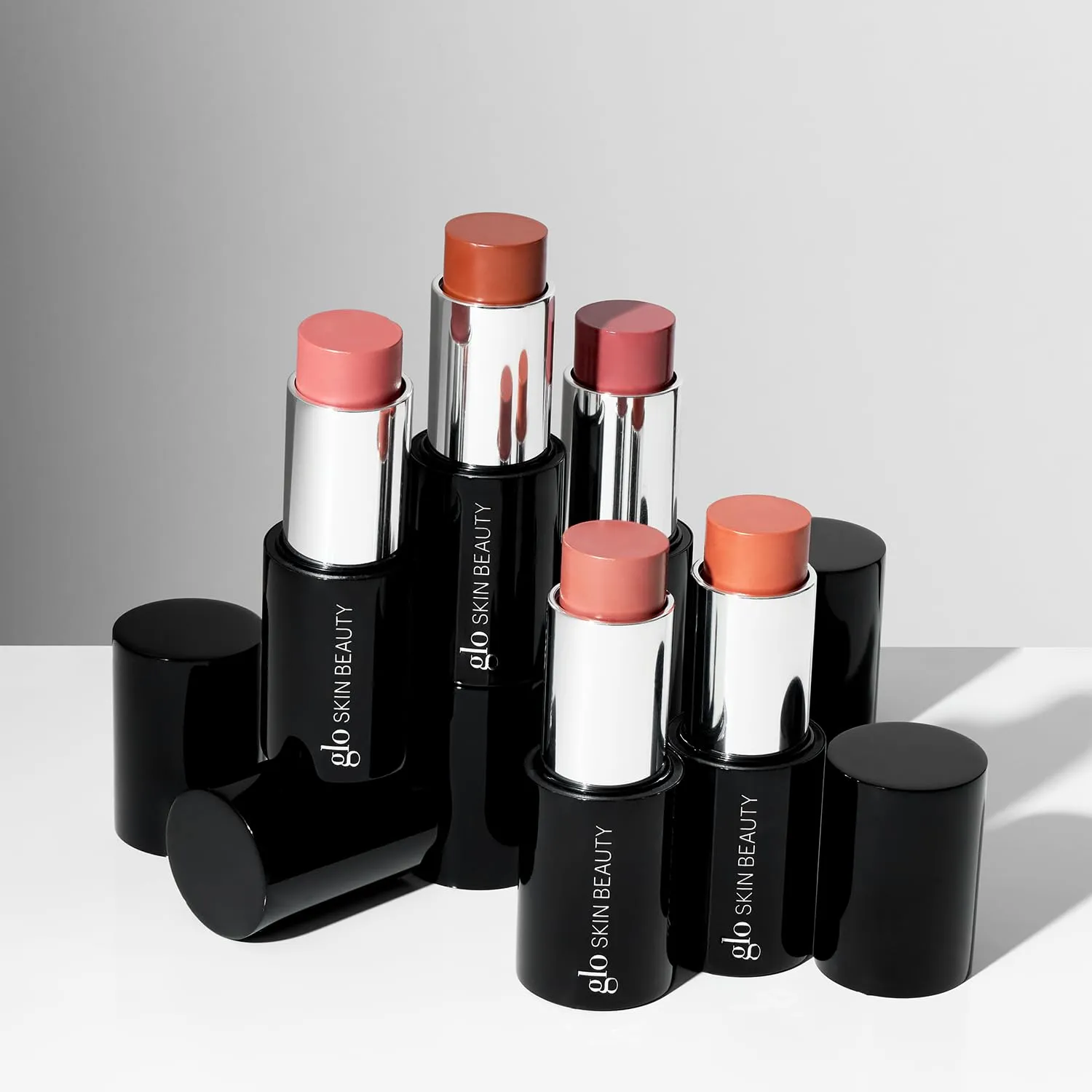 Glo Skin Beauty Cream Blush Stick (Fling) | 3-in-1 Multitasking Long-Wear Cheek, Lips   Lids Stick | Packed with Skincare Benefits
