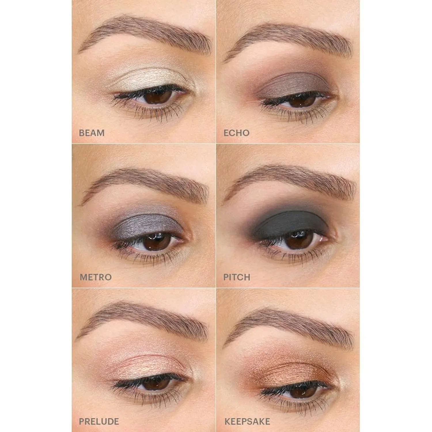 Glo Skin Beauty Cream Stay Shadow Stick (Echo) - Multi-Purpose Eyeshadow Mineral Makeup Can Also Be Used as Liner on Lips or Cheeks, 12-Hours of Wear