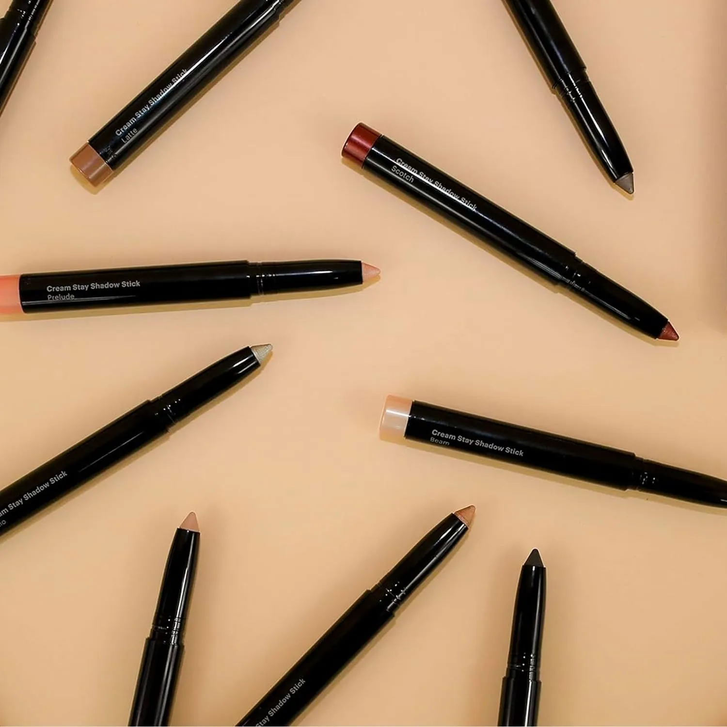 Glo Skin Beauty Cream Stay Shadow Stick (Echo) - Multi-Purpose Eyeshadow Mineral Makeup Can Also Be Used as Liner on Lips or Cheeks, 12-Hours of Wear