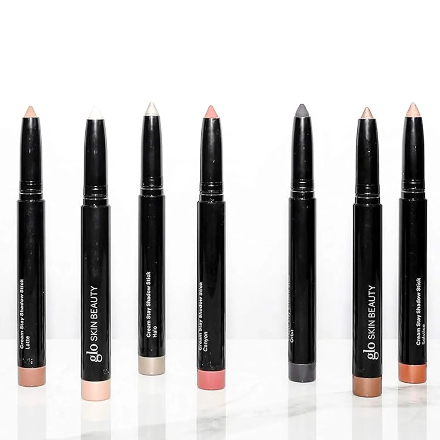 Glo Skin Beauty Cream Stay Shadow Stick (Echo) - Multi-Purpose Eyeshadow Mineral Makeup Can Also Be Used as Liner on Lips or Cheeks, 12-Hours of Wear