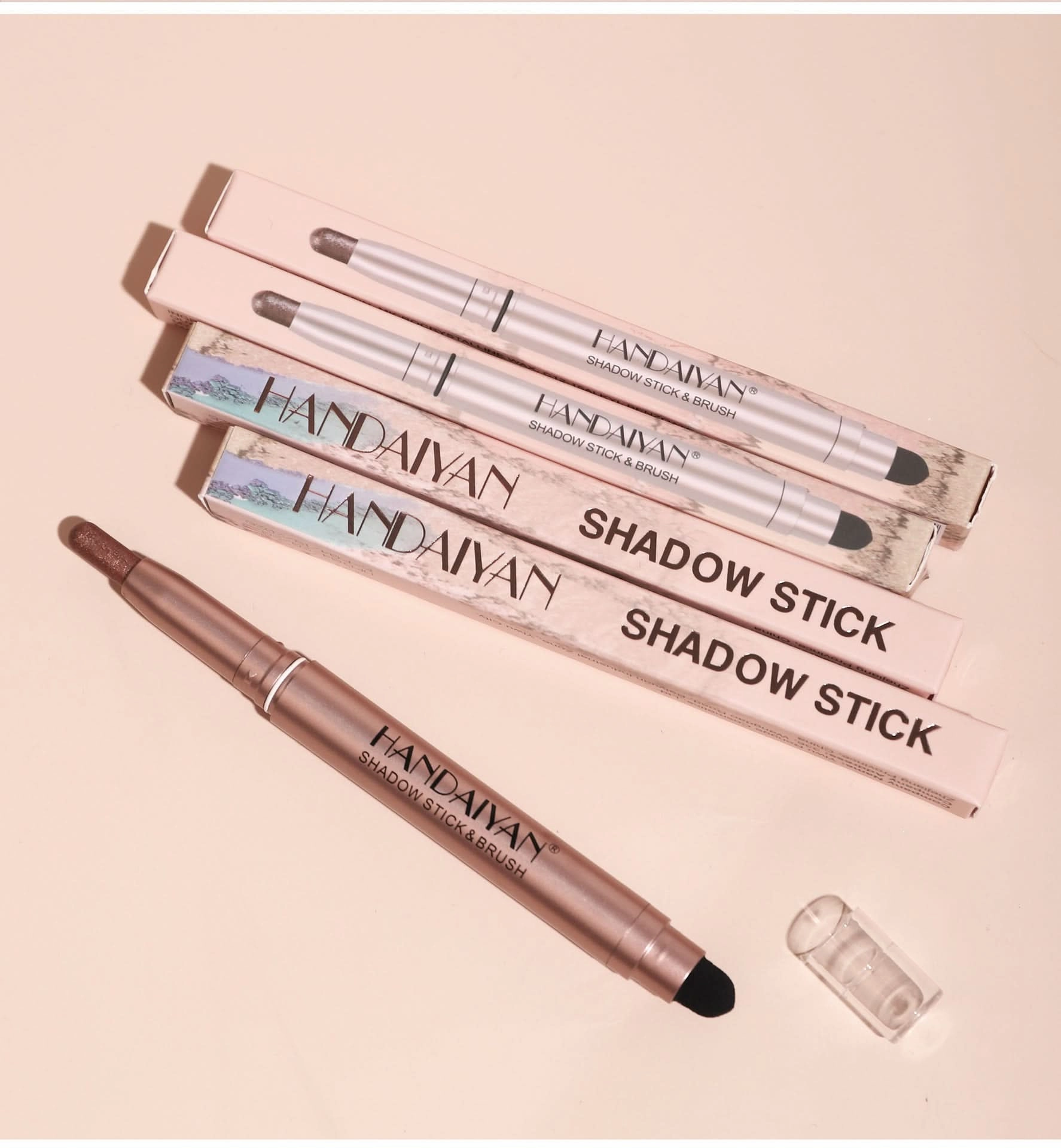 Handaiyan Shimmer Eyeshadow Stick – High-Pigment, Pearlescent & Metallic Finish