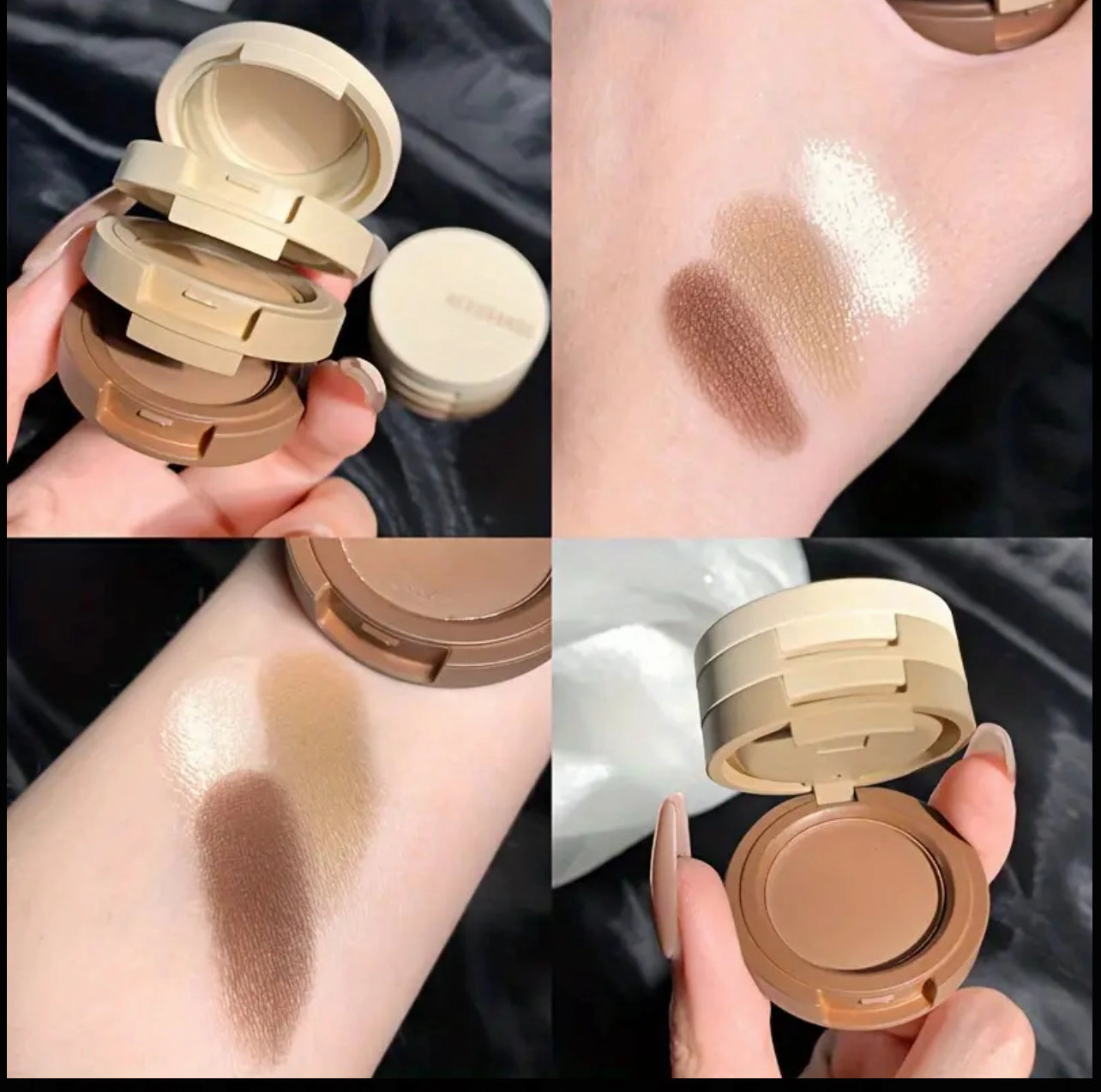 Hero Range Light Breeze Floating three - color eyeshadow 05