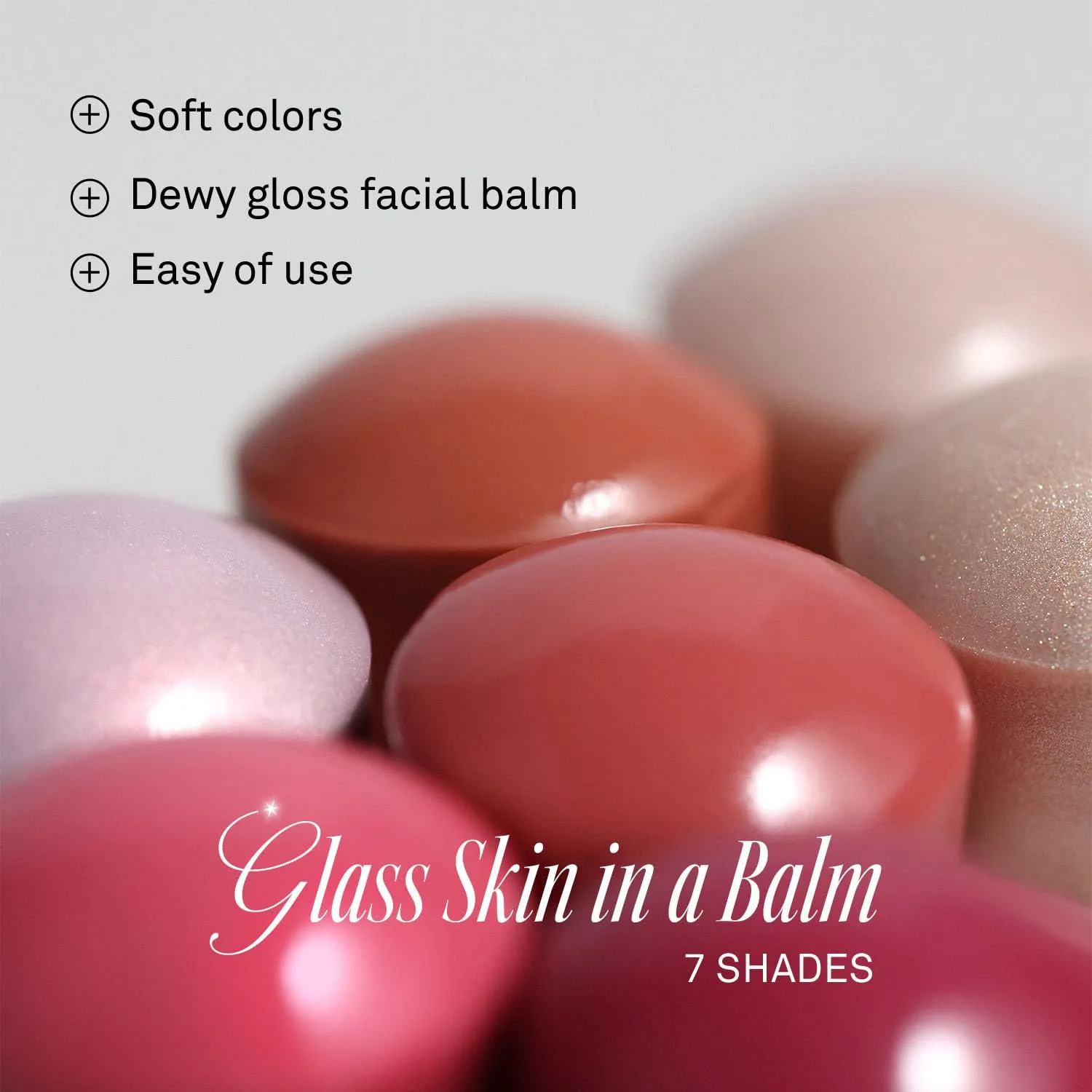 hince True Dimension Radiance Balm 10g - Shimmer Glow Face Highlighter Stick, Translucent Colors, Cream Blush Stick, Glass Skin in a Balm, Korean Beauty, Natural Makeup (GLEAMING, LT003)