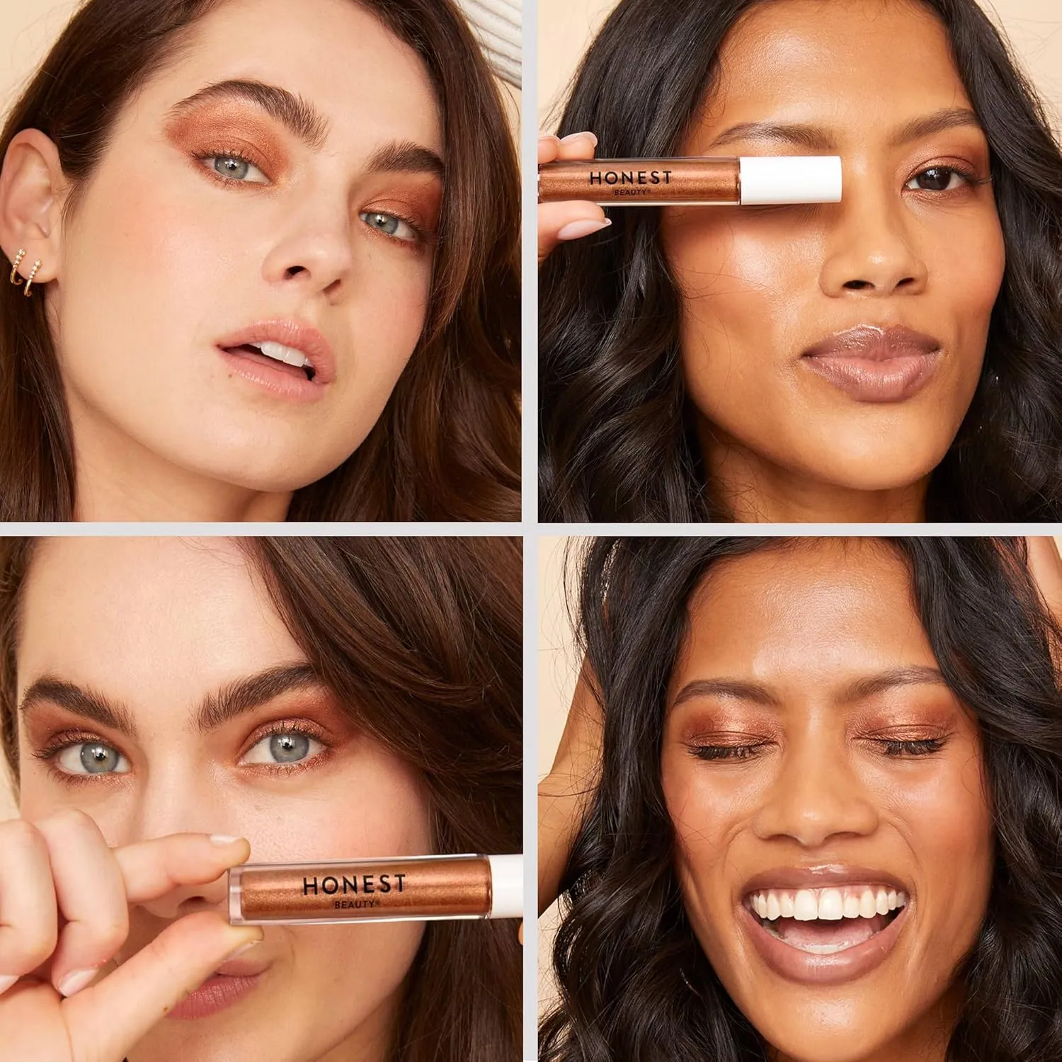 Honest Beauty Eye Catcher Lid Tint | Lightweight Liquid Eyeshadow | Vegan   Cruelty Free | Joy Ride, .12 fl oz