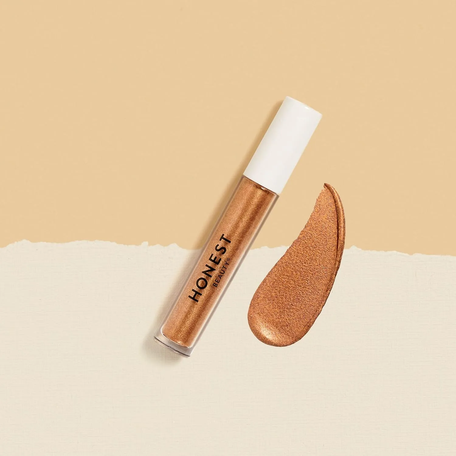 Honest Beauty Eye Catcher Lid Tint | Lightweight Liquid Eyeshadow | Vegan   Cruelty Free | Joy Ride, .12 fl oz