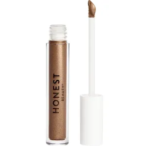 Honest Beauty Eye Catcher Lid Tint | Lightweight Liquid Eyeshadow | Vegan   Cruelty Free | Late Night, .12 fl oz