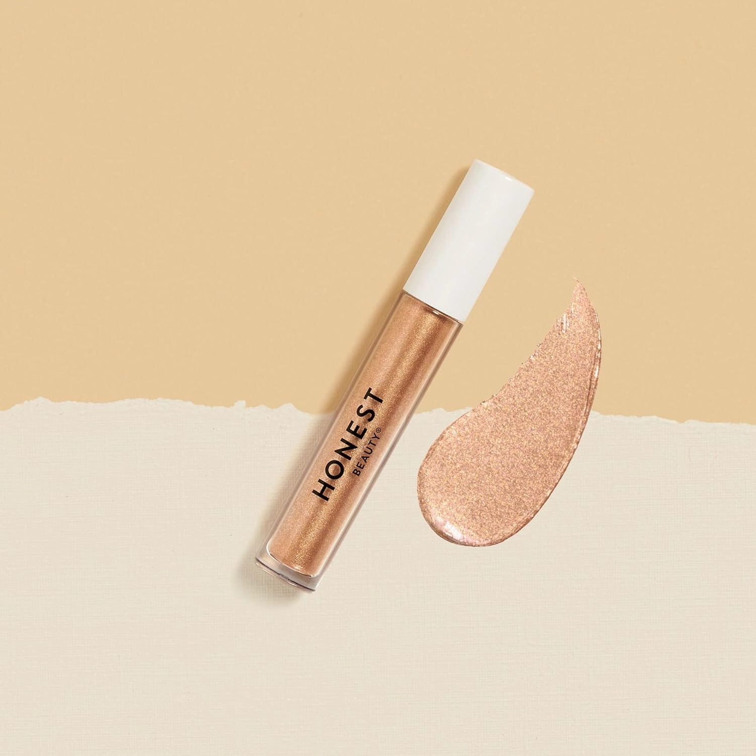 Honest Beauty Eye Catcher Lid Tint | Lightweight Liquid Eyeshadow | Vegan   Cruelty Free | Pay Day, .12 fl oz