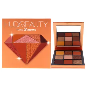 Huda Beauty Obsessions Eyeshadow Palette - Topaz Women Eye Shadow 0.04 oz, Powder