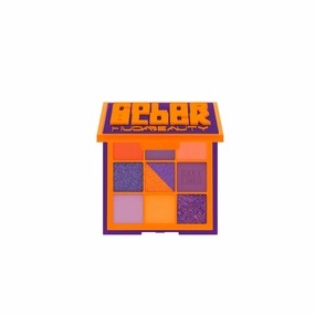 HUDA BEAUTY  COLOR BLOCK EYESHADOW PALETTE (ORANGE&PURPLE)