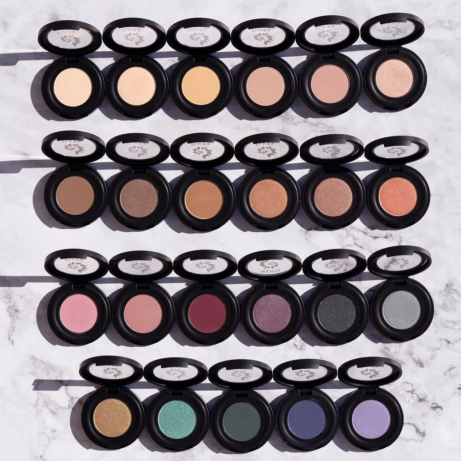 Hypoallergenic Eyeshadow Organic 100% Natural Finely Pressed Velvety Smooth Powder, Made in USA, Apollo