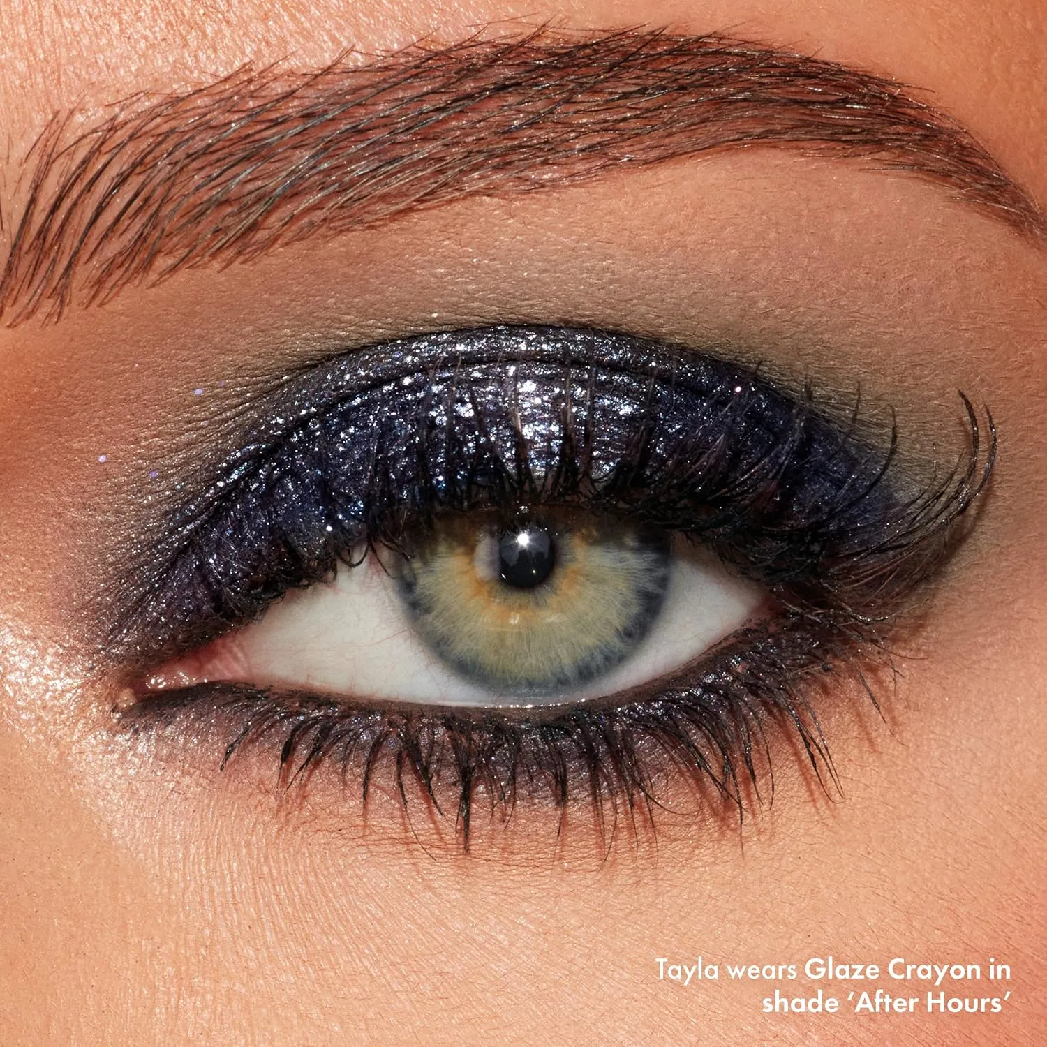 ICONIC LONDON Glaze Crayon | Dual Ended Eyeshadow Stick for Sparkling, Wet-Look Glazed Effect, Cruelty Free, Vegan Makeup