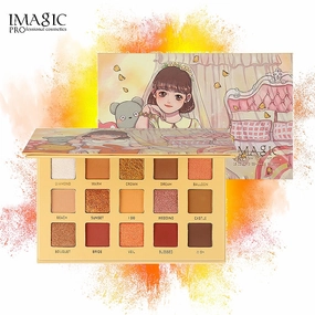 IMAGIC Eyeshadow Palette 15 Colors Matte Shimmer Glitter  Matte Paleta De Maquiagem Collectie Charming Oogschaduw  Kleurenpalet