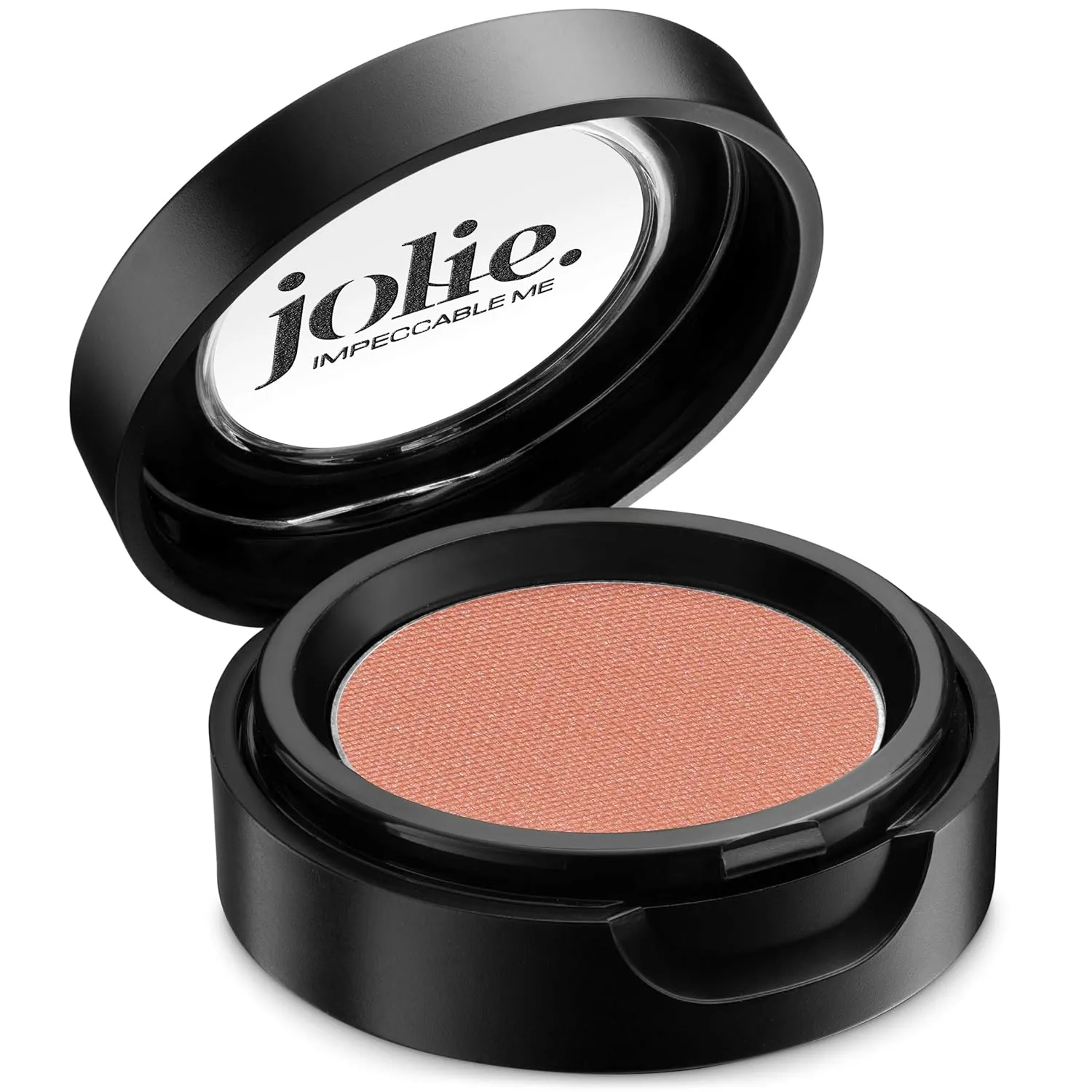 Jolie Cosmetics Powder Pressed Pearl Shimmer Eyeshadows - Cruelty Free, Vegan, Single Pan Eyeshadow 1.48g Base Neutrals (Tangelo)