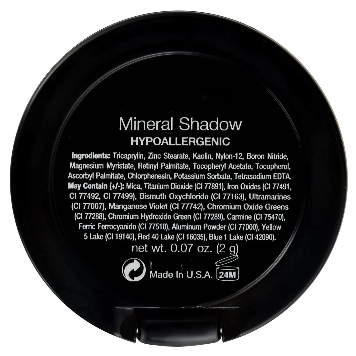 Jolie Pressed Mineral Eyeshadow - Soft Shimmer Finish 2G (Sun Quartz)