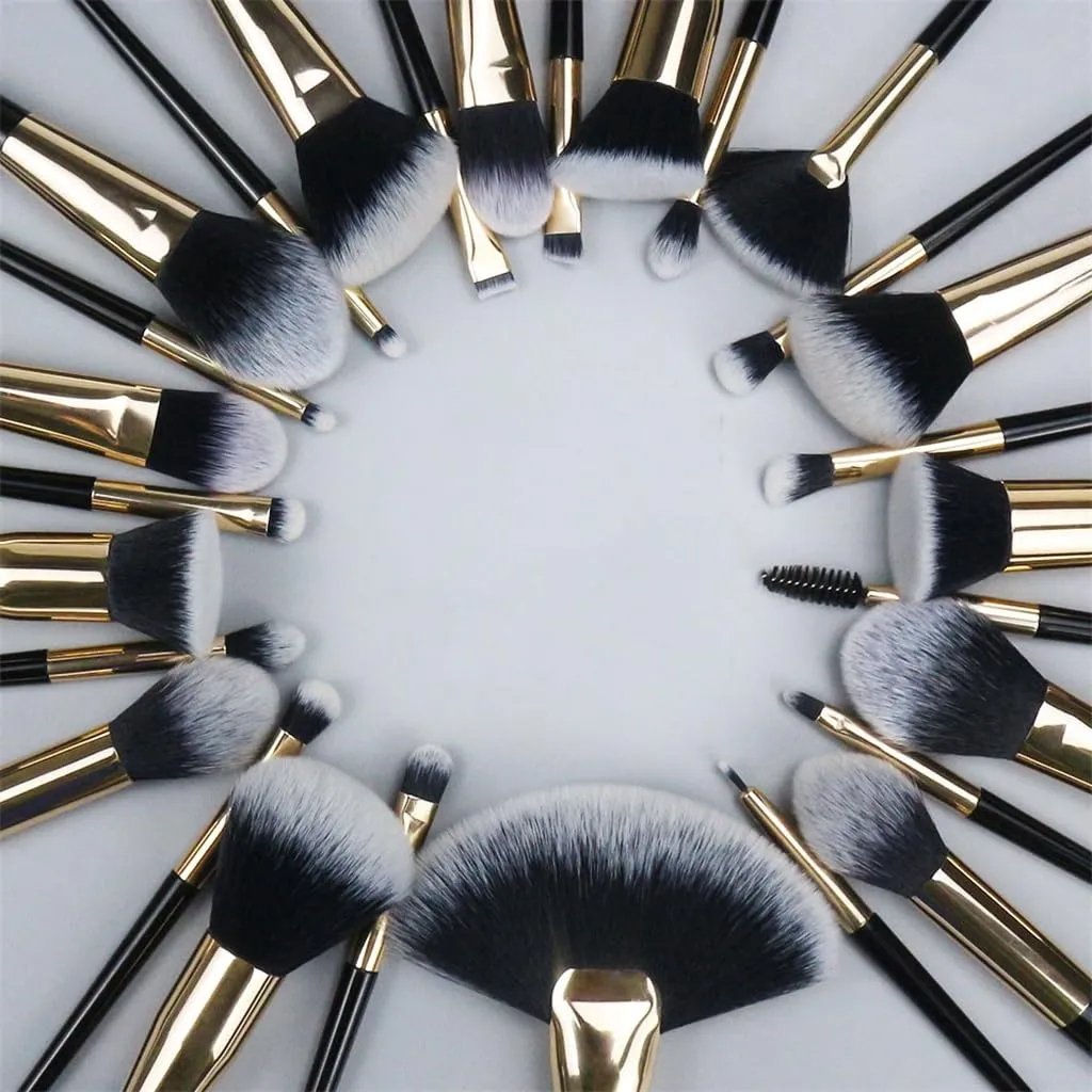 JSEIAJB Makeup Brushes Complete Set of Beauty Tools Eyeshadow Brushes Lip Brushes Foundation Brushes