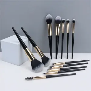 JSEIAJB Makeup Brushes Complete Set of Beauty Tools Eyeshadow Brushes Lip Brushes Foundation Brushes
