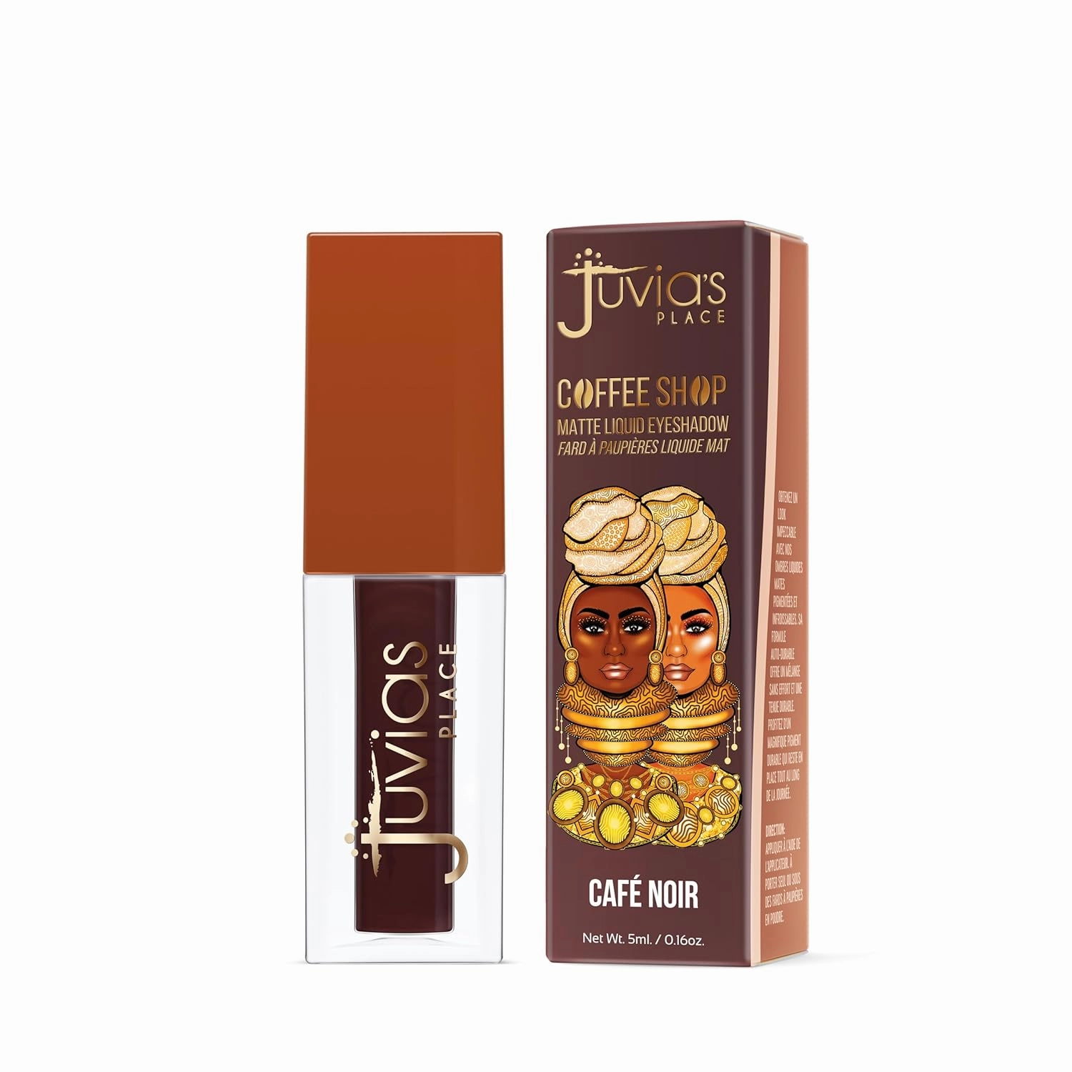 Juvia's Place Coffee Shop Liquid Eyeshadow - Cafe Noir Matte