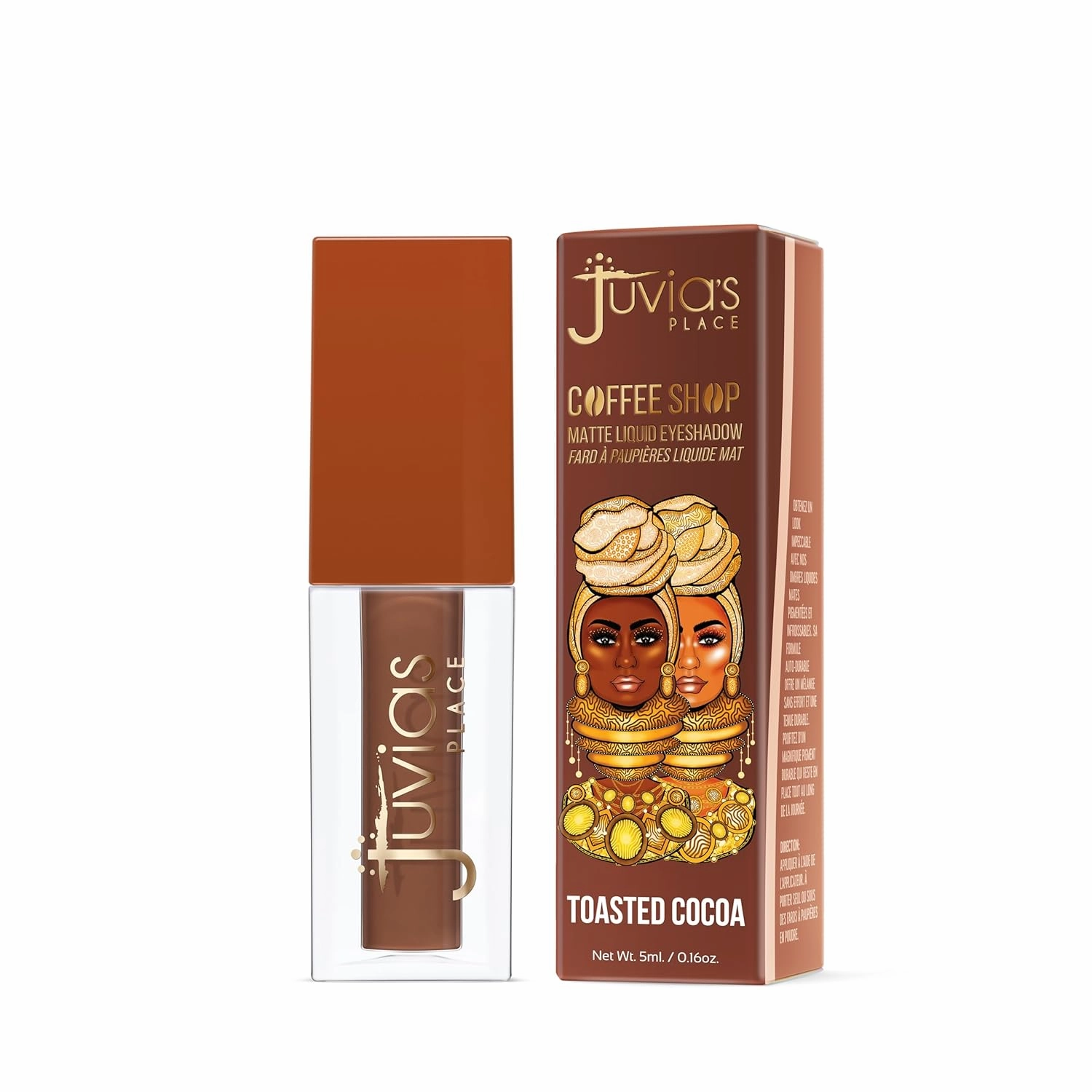 Juvia's Place Coffee Shop Liquid Eyeshadow - Toasted Cocoa Matte