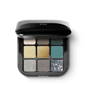 Kiko Milano Glamour Multi Finish Eyeshadow Palette | 9 Eyeshadows In Different Finishes