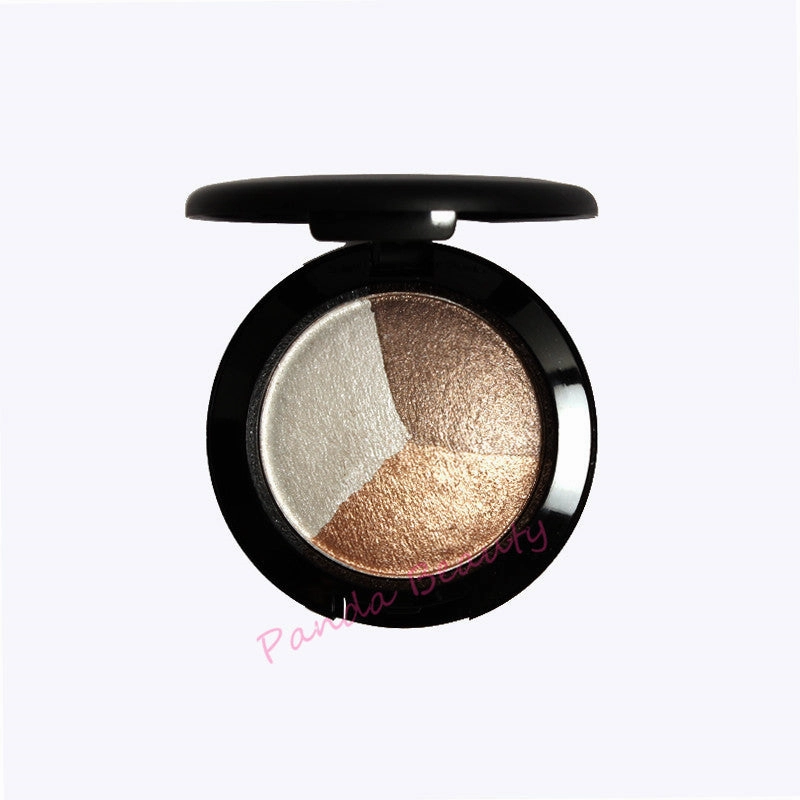 KIMUSE Make Up Baked Eye Shadow 3 Colors Matte Eyeshadow Maquiagem Sugar box For Eye Studio