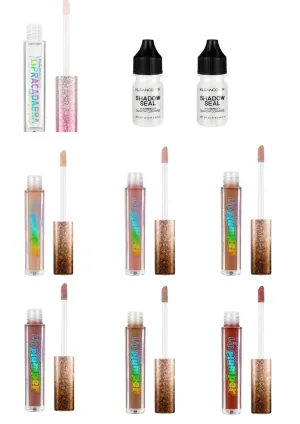 Kleancolor Beauty Value Set: Shadow Seal, Nude Lip Plumper, and Color-Changing Gloss