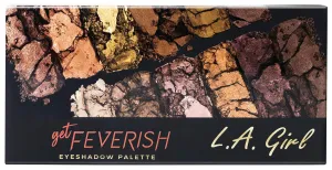 L.A. Girl Fanatic Eyeshadow Palette, Get Feverish GES415 (Pack of 2)