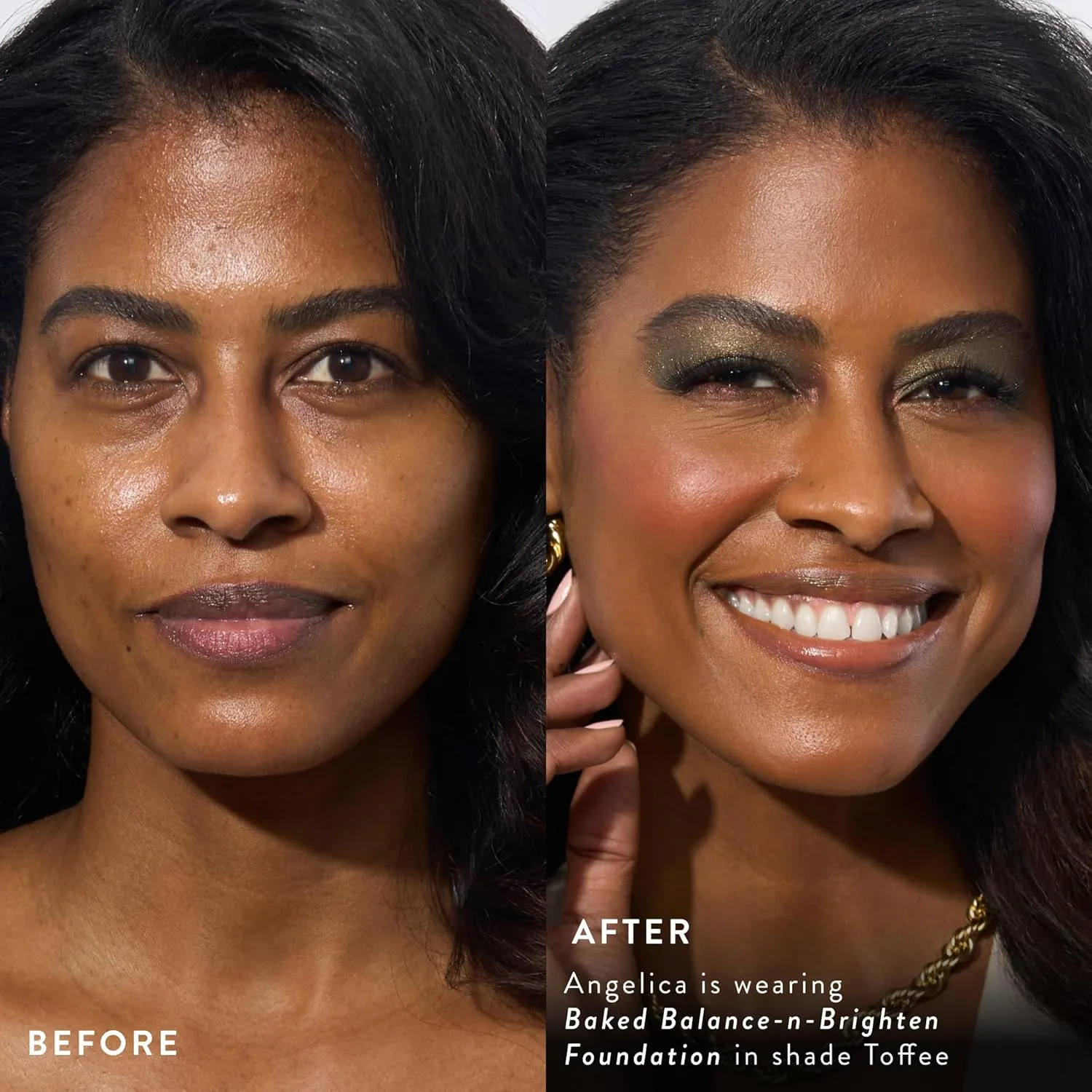 LAURA GELLER NEW YORK Party in a Palette, Ready to Jetset!   Baked Balance-n-Brighten Powder Foundation, Tan