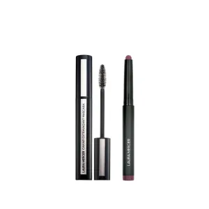 Laura Mercier Caviar Stick Cream Eyeshadow: Matte Finish, 24HR Wear, Long Lasting, Rich Color, Easily Blendable and Buildable, Waterproof, Dusk   Caviar Extravagant Mascara Bundle