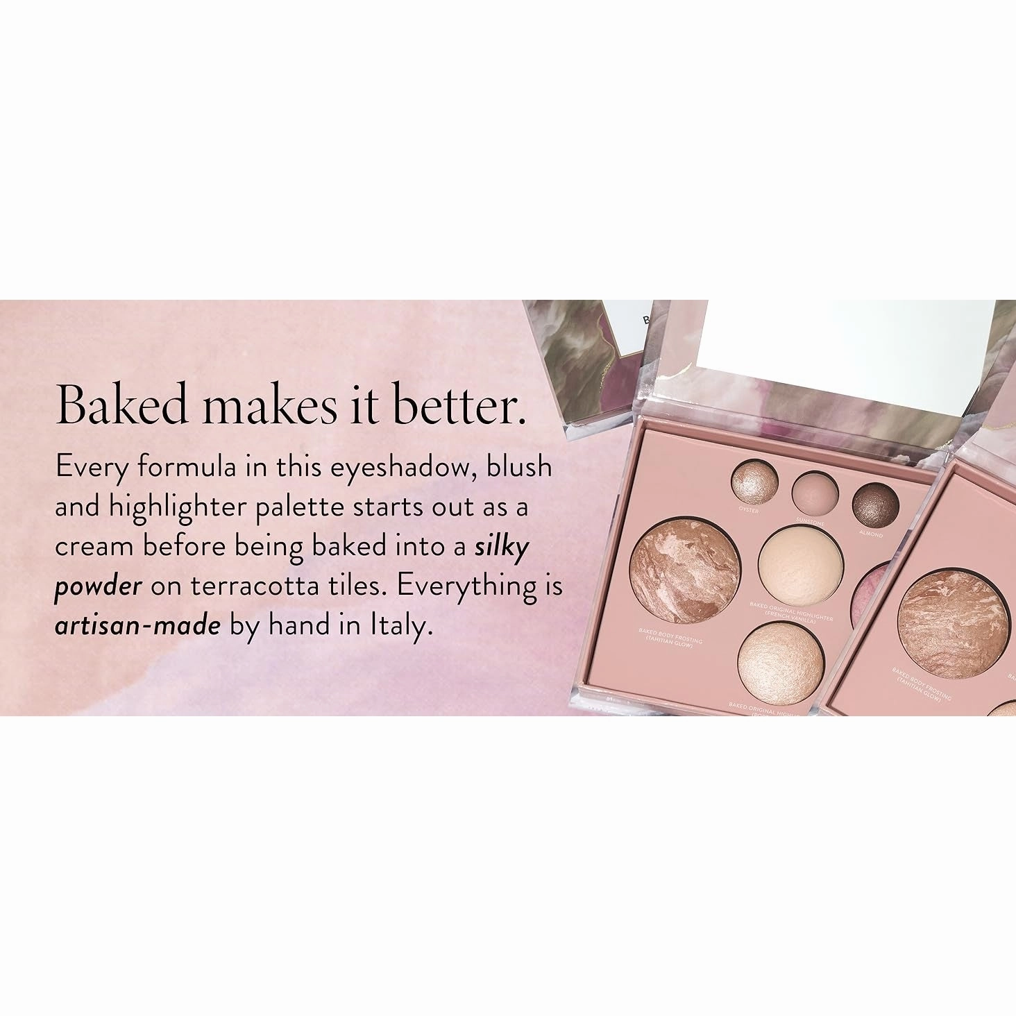 LAURA GELLER NEW YORK The Best of the Best Baked Palette - Full Size - Includes Bronzer, Blush, 2 Highlighters and 3 Eyeshadows - Travel-Friendly