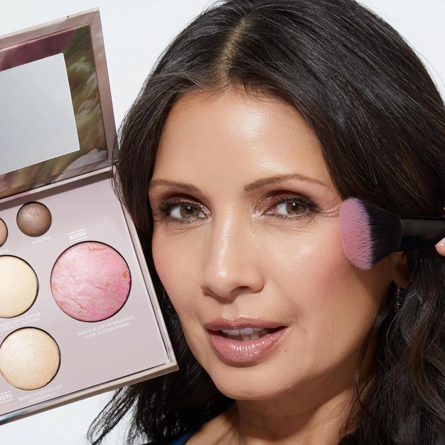 LAURA GELLER NEW YORK The Best of the Best Baked Palette - Full Size - Includes Bronzer, Blush, 2 Highlighters and 3 Eyeshadows - Travel-Friendly