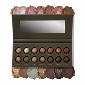 LAURA GELLER NEW YORK The Delectables Earthy Essentials Baked Eyeshadow Palette | 14 Pigmented Eyeshadows Blendable Natural Look 01 The Delectables Baked Eyeshadow Palette Earthy Essentials