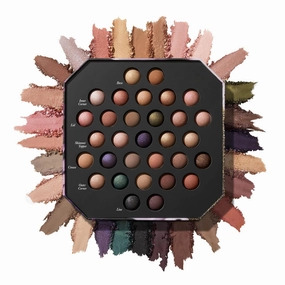 LAURA GELLER NEW YORK The Delectables Earthy Essentials Baked Eyeshadow Palette | 14 Pigmented Eyeshadows Blendable Natural Look 03 The Ultimate Palette Baked Eyeshadow Palette