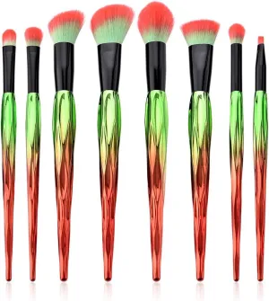 Lip Powder Brushes Foundation Tool Eyeshadow Set Brush Eyeliner Makeup 8Pcs Brush Makeup Drape