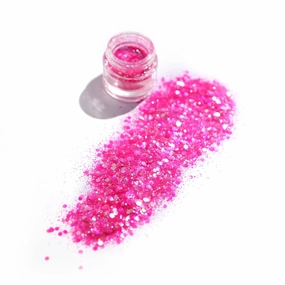 Loose Glitter Eyeshadow powder shiny Glitter | Loose Glitter Eyeshadow For Eye Makeup | Highly Pigmented Eyeshadow With Radiant Shimmer (Pinky)