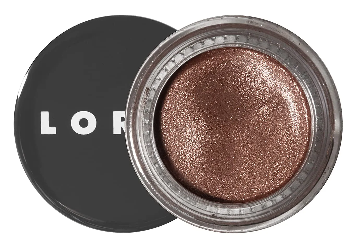 LORAC Lux Diamond Crème Eye Shadow | Metallic Shimmer Eyeshadow Powder | Bronze Silk