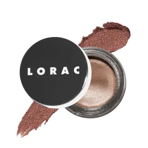 LORAC Lux Diamond Crème Eye Shadow | Metallic Shimmer Eyeshadow Powder | Cashmere Silver