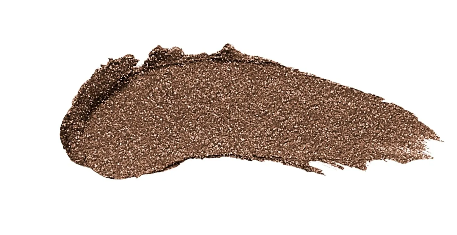 LORAC Lux Diamond Crème Eye Shadow | Metallic Shimmer Eyeshadow Powder | Suede Brown
